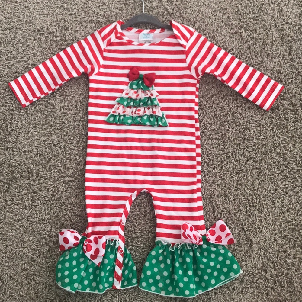 Girls Christmas Onesie